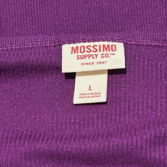 Mossimo Supply Co. Rich Purple Long Sleeve Top - Picture 5 of 7